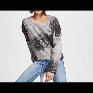 EUC Splendid tie dye long sleeve top